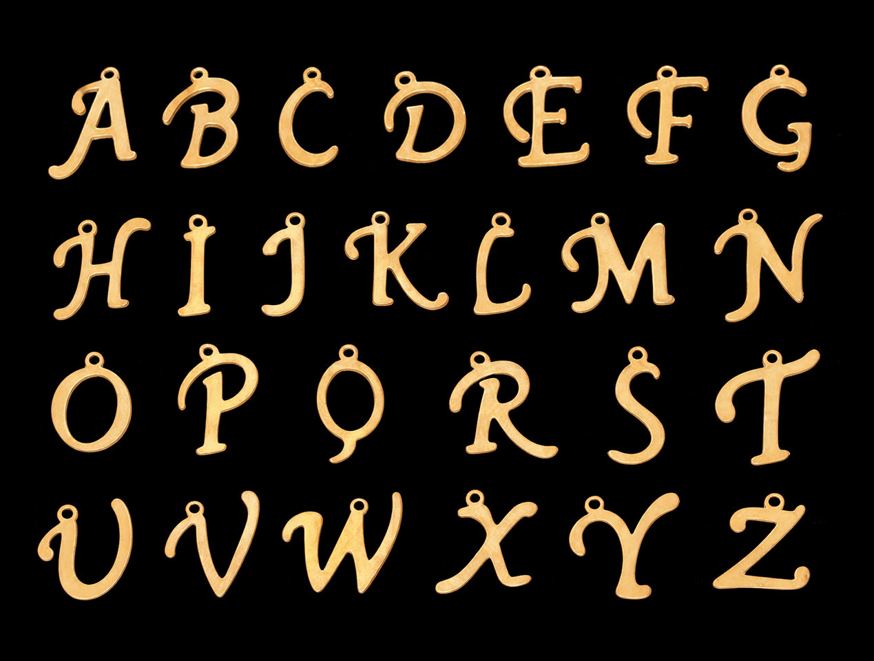 Buchstaben Anhänger