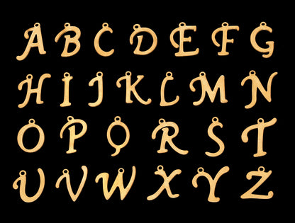 Buchstaben Anhänger