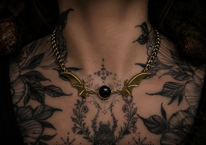 Choker-Kette Fledermaus