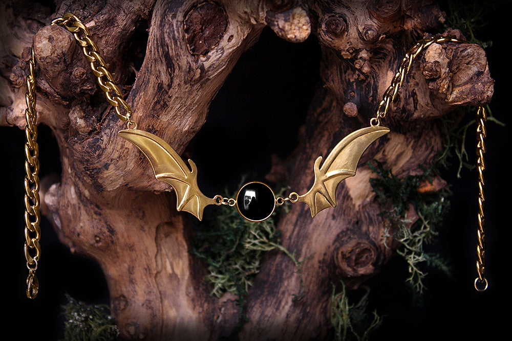 Choker-Kette Fledermaus