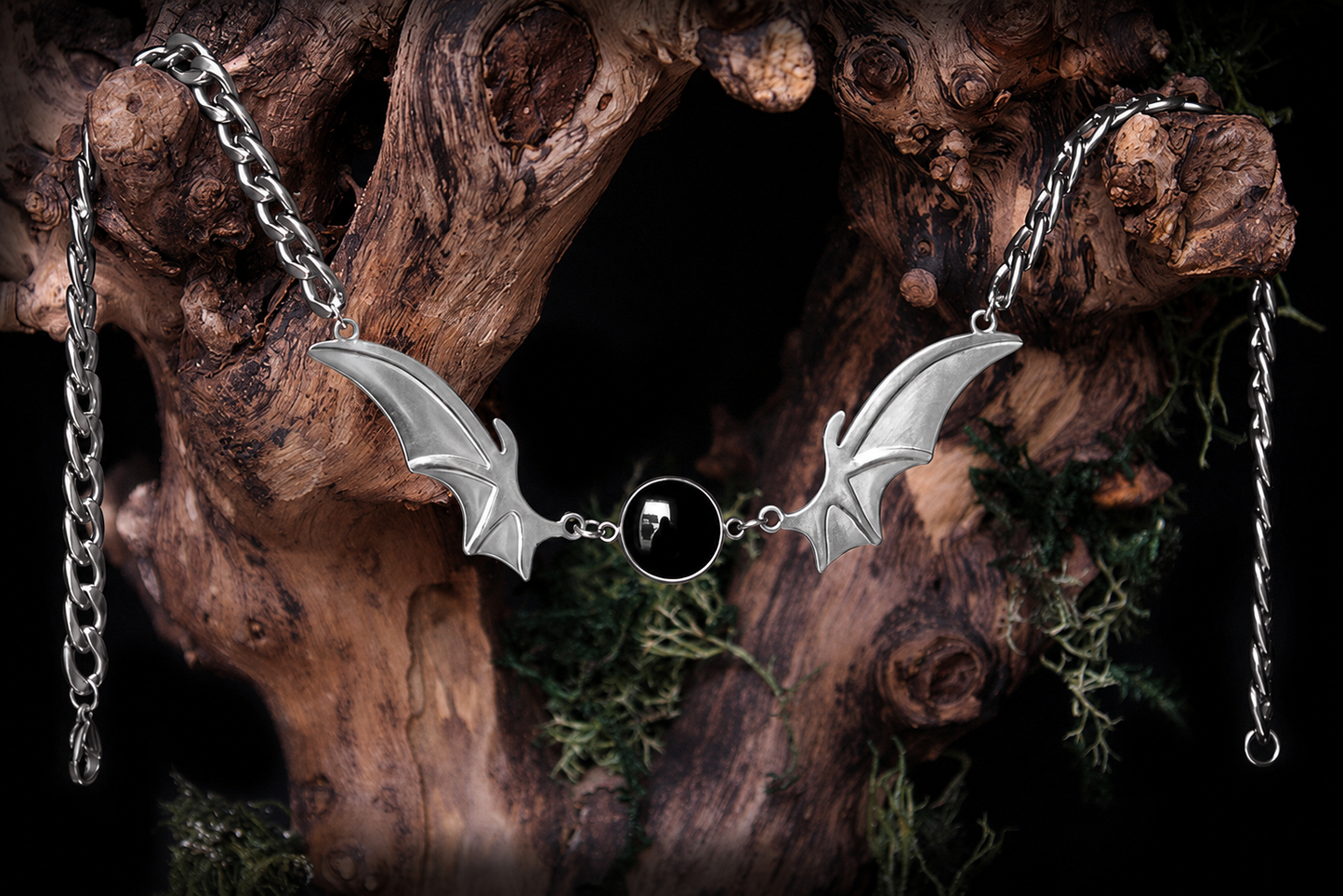 Choker-Kette Fledermaus