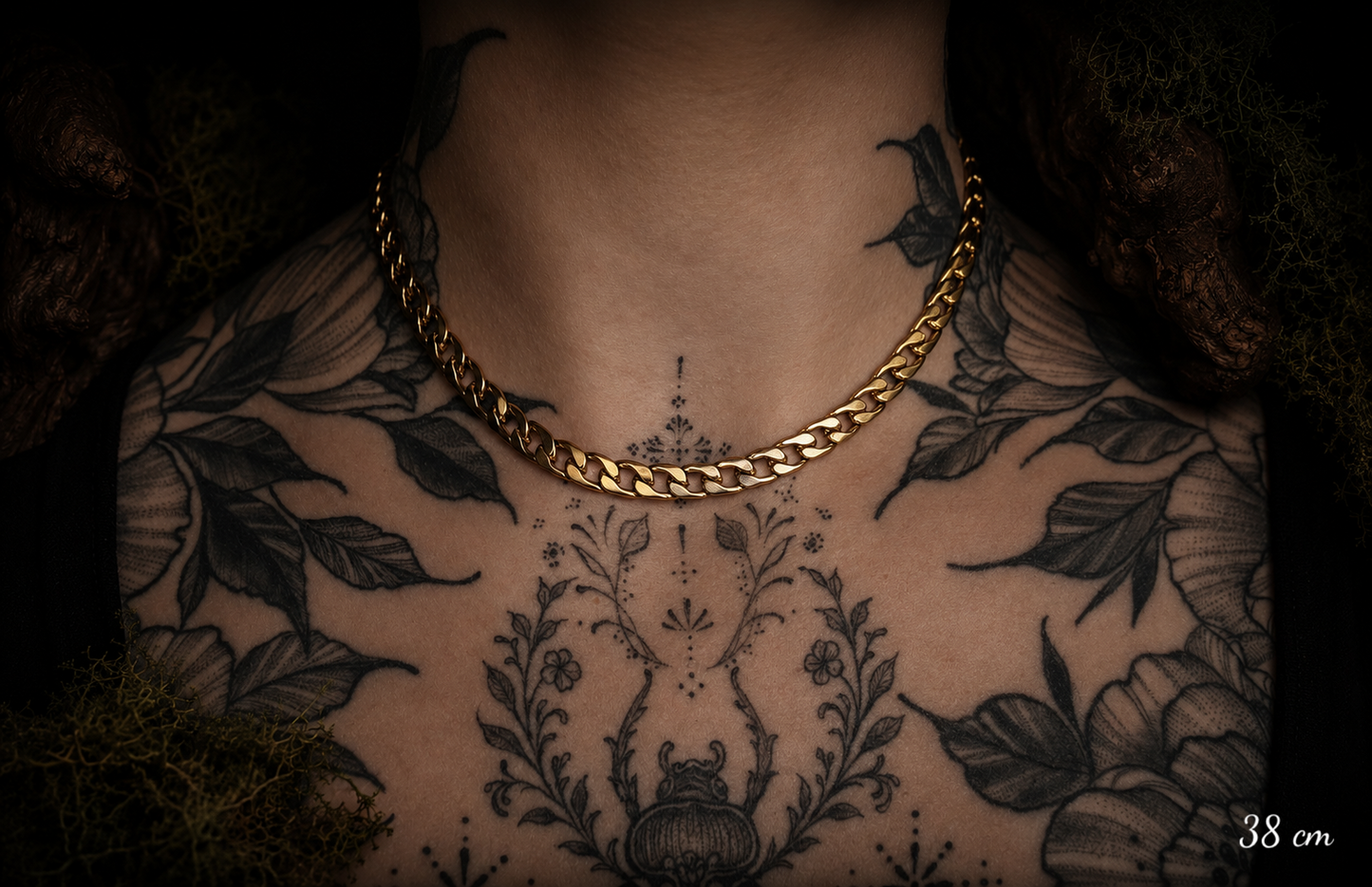 Choker-Kette zum Layern