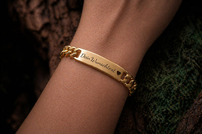 Armband mit persönlicher Gravur