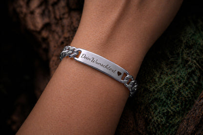 Armband mit persönlicher Gravur
