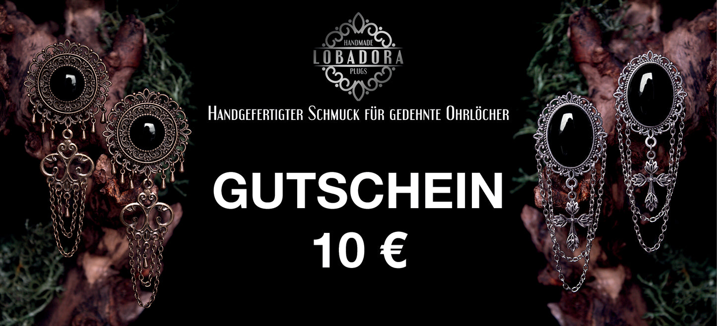 Geschenkgutschein 10 €
