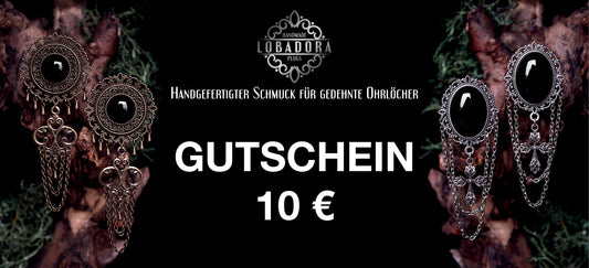 Geschenkgutschein 10 €