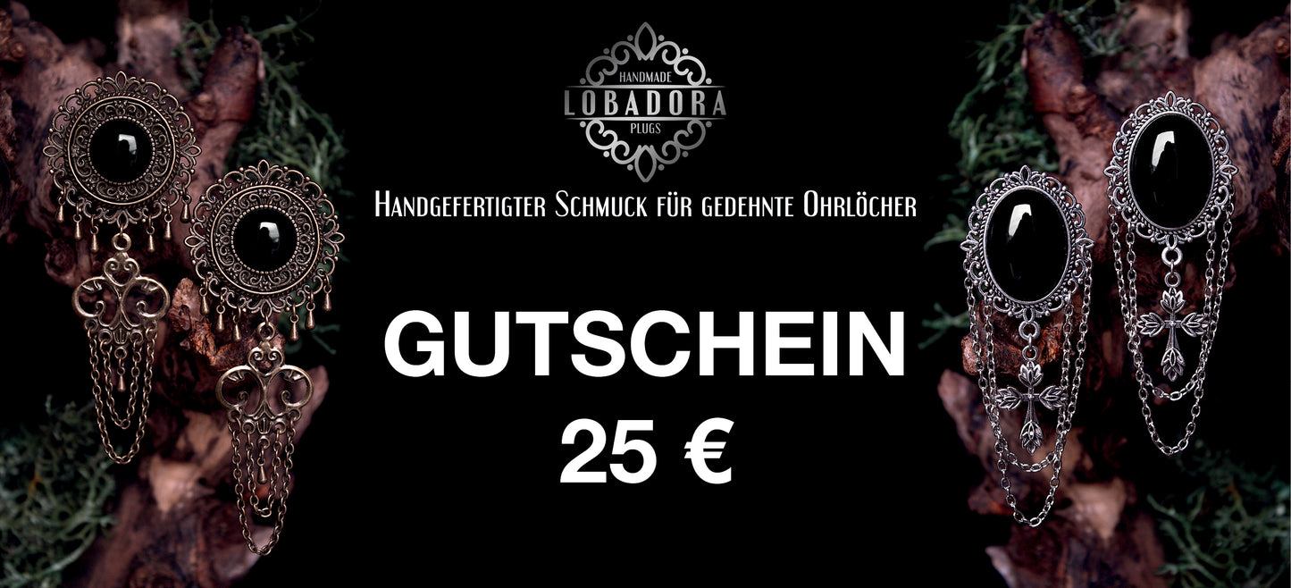 Geschenkgutschein 25 €